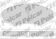Klocki hamulcowe (4szt. komplet) MERCEDES T1 platforma / podwozie (602), 04.1977 - 02.1996 (DELPHI)