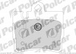 Klocki hamulcowe (4szt. komplet) MERCEDES KLASA S (W220), 10.1998 - 08.2005 (DELPHI)