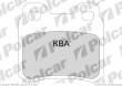 Klocki hamulcowe (4szt. komplet) MERCEDES SL (R107), 05.1971 - 09.1989 (DELPHI)