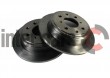 Tarcza hamulcowa DELPHI BG2538, 2 sztuki