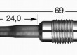 wieca arowa / pomieniowa NGK 5317