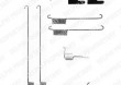 Zestaw montaowy szczk hamulcowych DELPHI LY1323