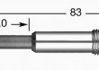 wieca arowa / pomieniowa NGK 4818