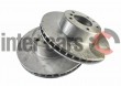 Tarcza hamulcowa DELPHI BG2434, 2 sztuki