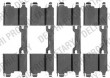 Zestaw montaowy klocka hamulcowego DELPHI LX0502