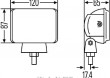 Reflektor dalekosiny / elementy HELLA 1FA 007 133-811