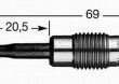 wieca arowa / pomieniowa NGK 4751