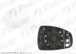 Wkład lusterka zewnętrznego AUDI A1 (8X), 04.2010-