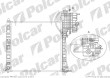 Ch³odnica wody MERCEDES VITO / V - KLASSE (638)