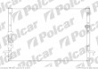 Ch³odnica klimatyzacji, skraplacz TOYOTA PREVIA 90-