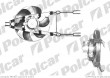 Wentylator z obudową, wspornikiem FIAT SEICENTO 98-