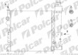 Ch³odnica wody CITROEN BX 82-