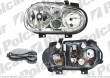 lampa przednia, reflektor świateł przednich VOLKSWAGEN GOLF CABRIOLET (1EXO), 04.1998 - 10.2003 (VALEO)