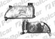lampa przednia, reflektor świateł przednich FORD FESTIVA (DA), 01.1990 - 12.1994