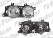 lampa przednia, reflektor świateł przednich BMW 5 (E34), Sedan 88 - 95 +KOMBI 92 - 3.1997 (TYC)